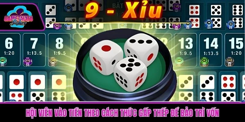 Hội viên vào tiền theo cách thức gấp thếp để bảo trì vốn